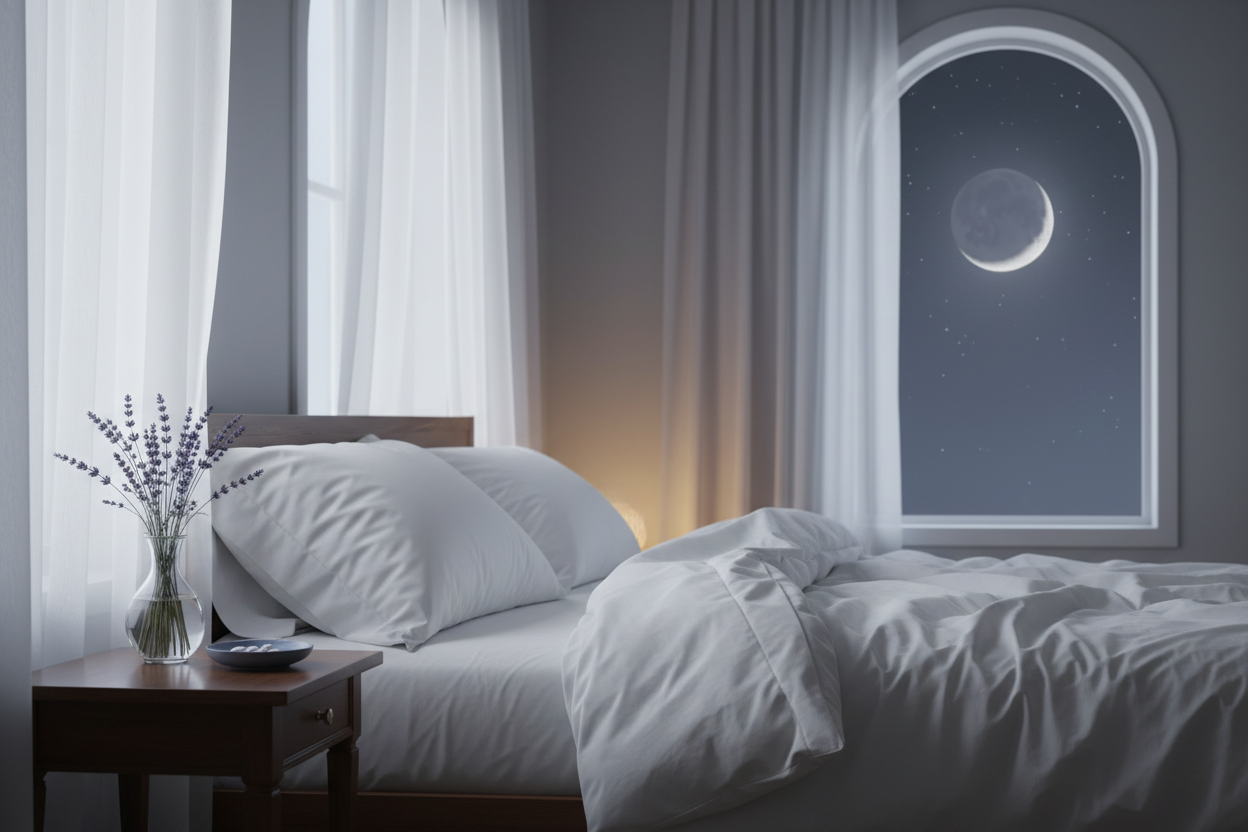 Sleep Better Naturally: Melatonin, Magnesium and Lavender for Restful Nights
