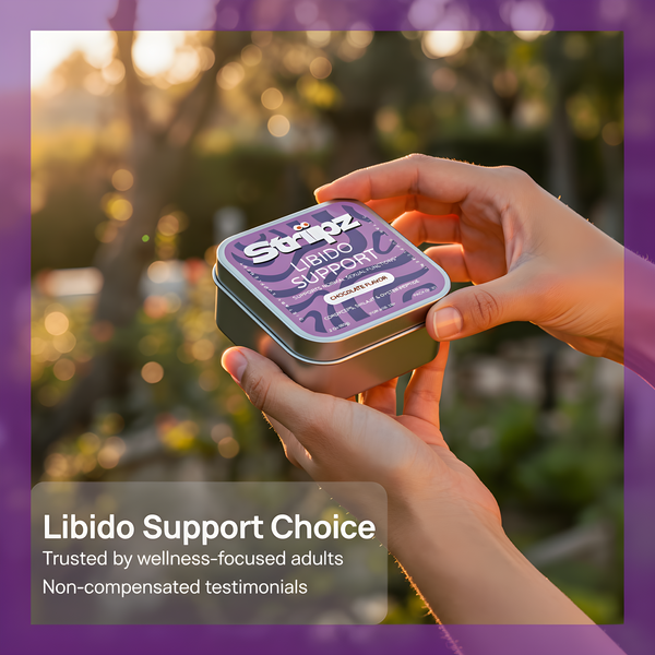 Libido Support Strips for men over 50 – a natural supplement for age-related vitality support