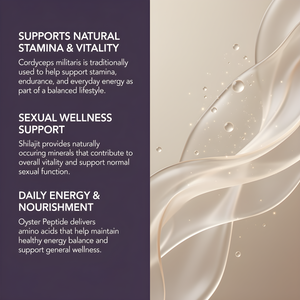 Libido Support Strips in hand – a portable natural male vitality supplement for daily use