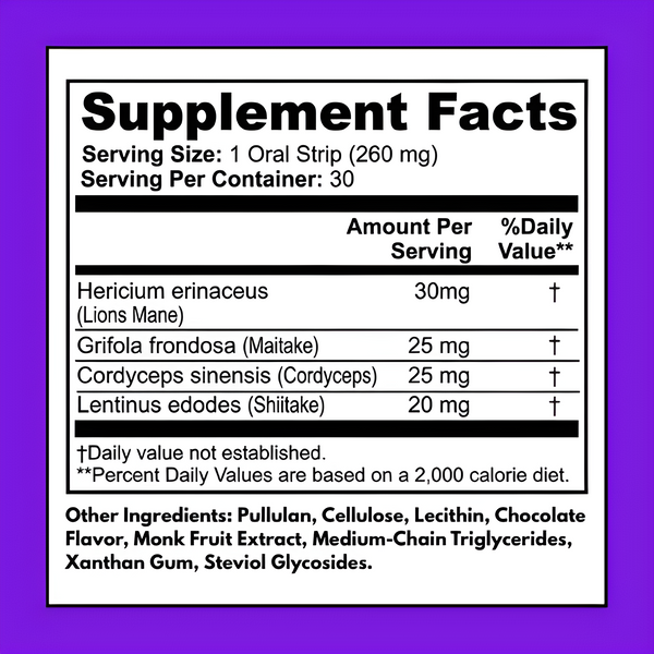 Mushroom Focus STRIIPZ