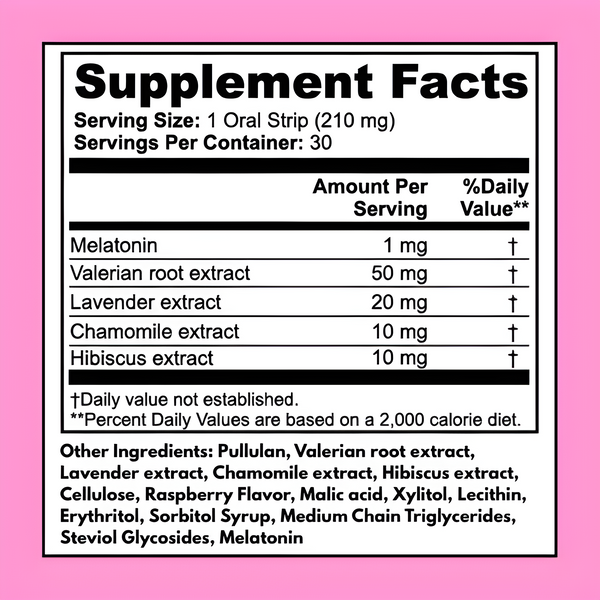 Sleep Aid Strips