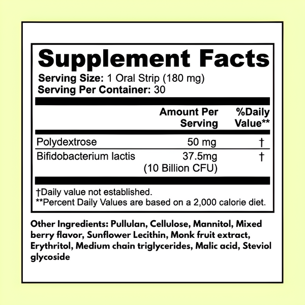 Probiotic + Metabolism STRIIPZ