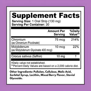 Appetite Balance and Weight Support Strips