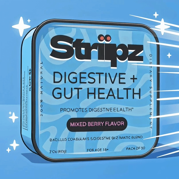 Striipz delivers targeted daily support using thoughtfully selected ingredients designed to work with your body. No fillers, no binders, and zero added sugar. Just clean nutrition in a fast-dissolving strip.